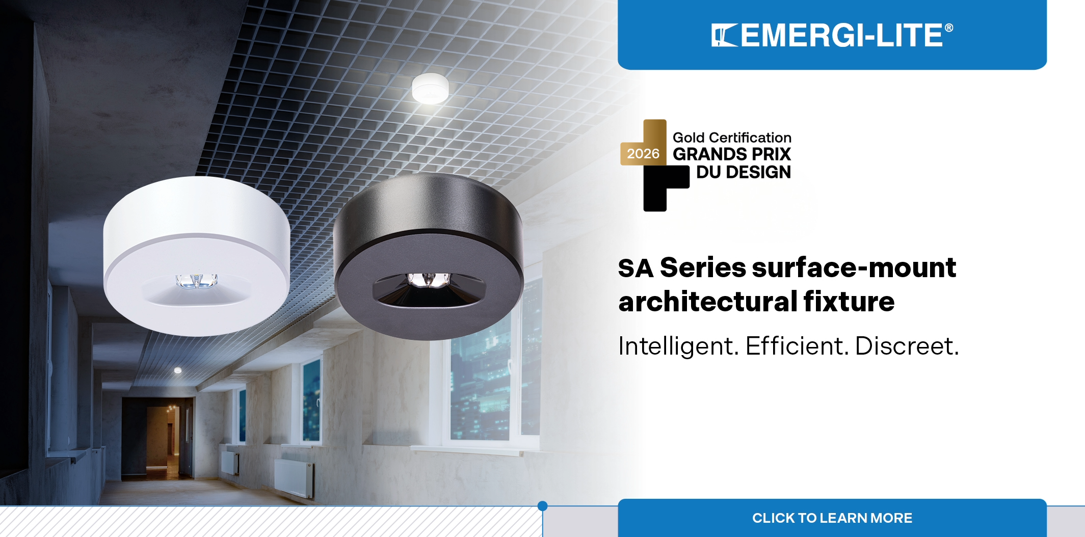 SA Series surface-mount architectural fixture
